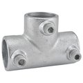 Global Industrial 1-1/2 Size 90 Degree Three Socket Tee Pipe Fitting 1.94 Fitting I.D. 798744
